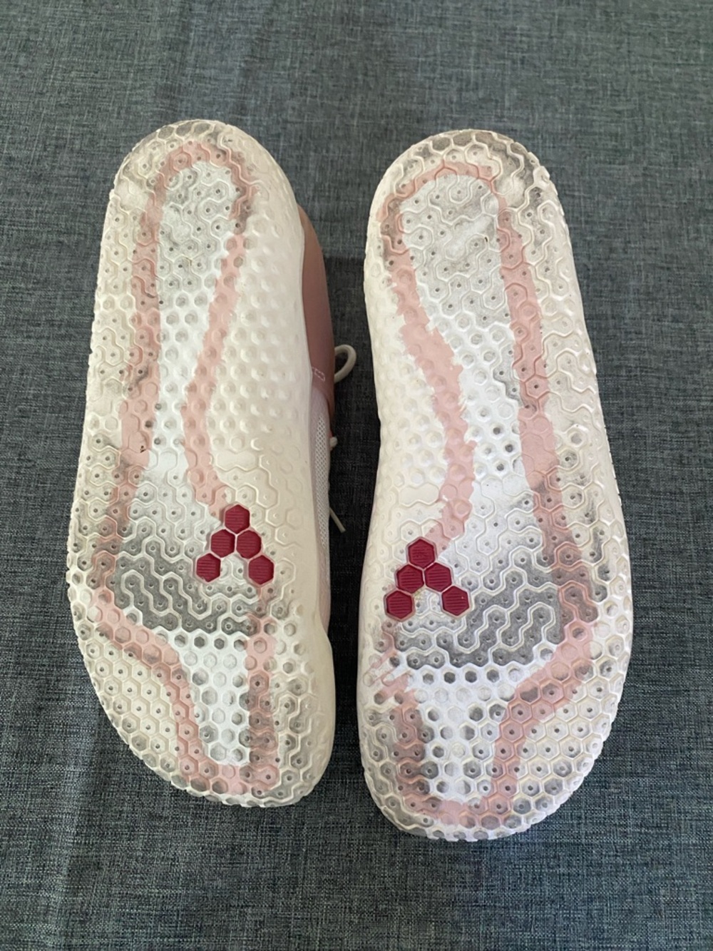 Vivo Barefoot Women's Light Pink Knit Athletic Sneakers - Picture 3 of 4
